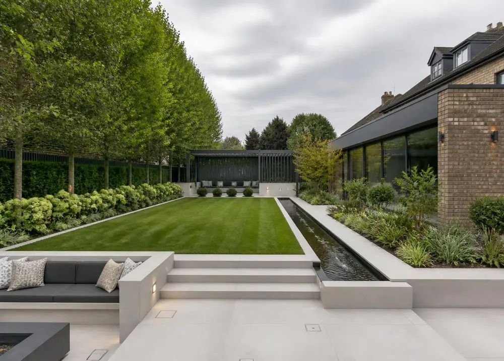 A Contemporary Garden for Outdoor Living